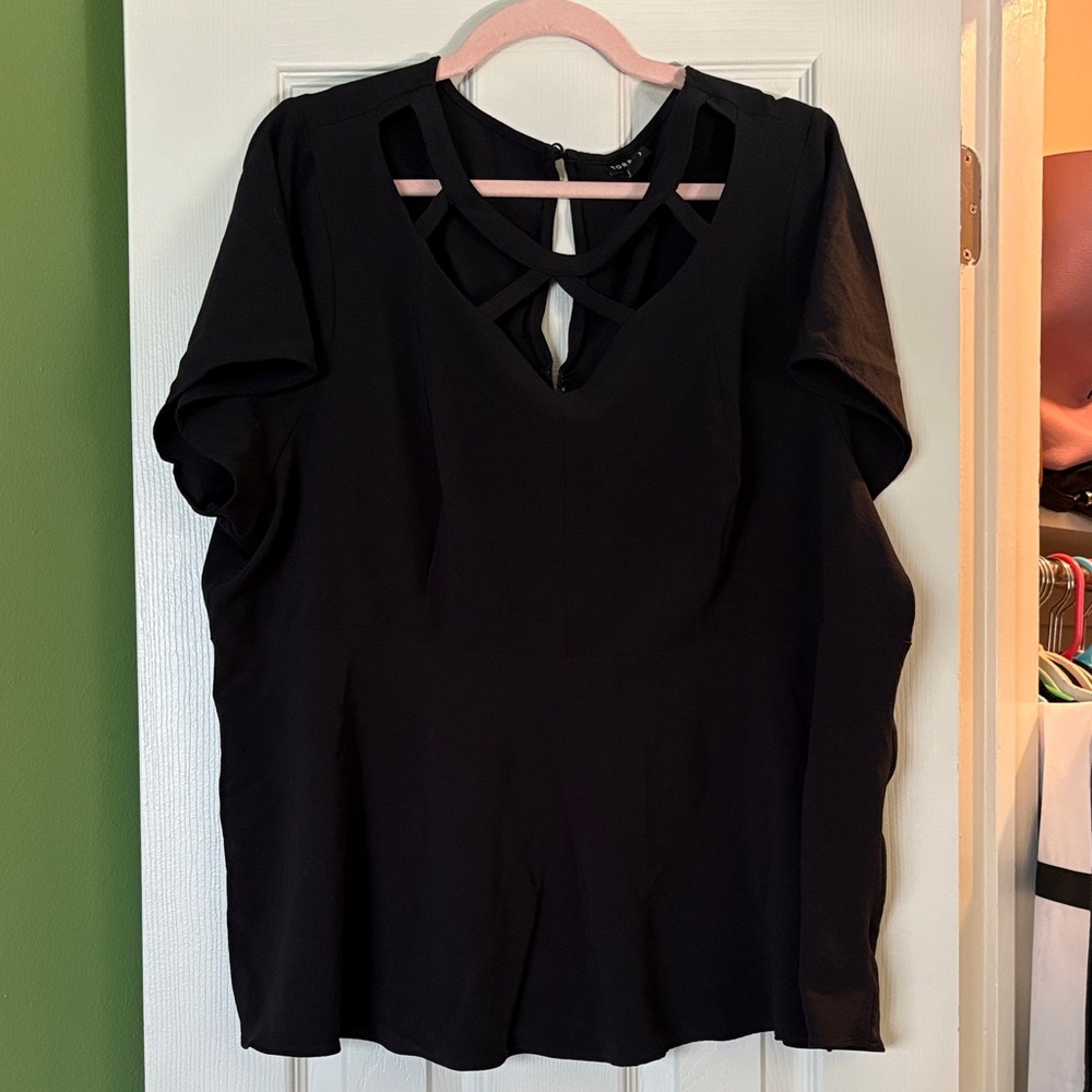 Torrid Peplum Top